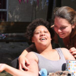 africa united volunteers Anna sharing her love